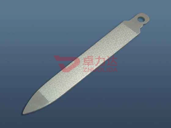 
customized non-slip stainless steel nail file 