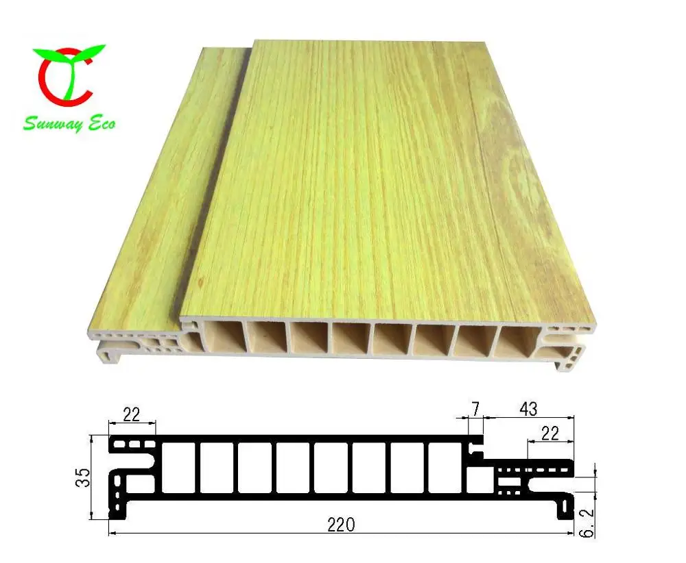 upvc cladding pvc garage window and door frames(TCF-220A)