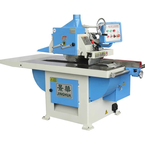 MJ153F European standard CE Automatic woodworking saw single straight line rip saw for woodworking saw