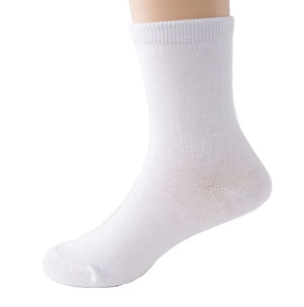 
2019 Girl and Boy white Baby School Socks 