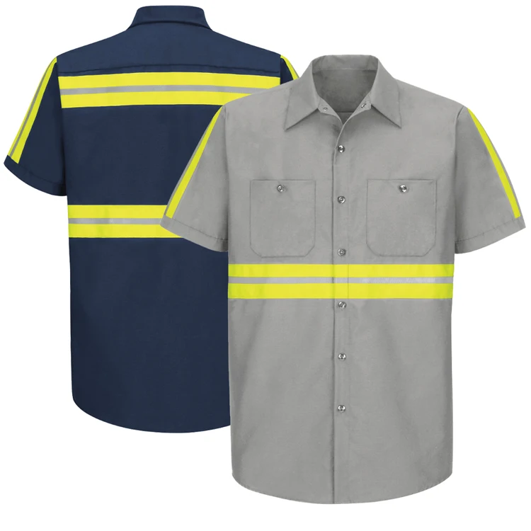 Regular style customized work clothes driver uniform short sleeves  shirt