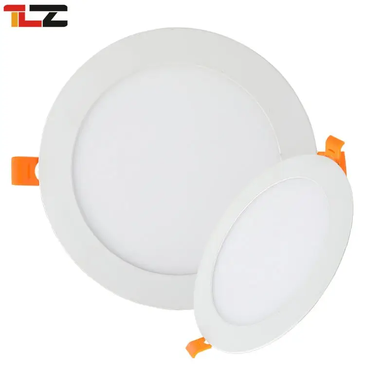 Ультра тонкий IP44 встроенный алюминия площади светодиодные панели 6 Вт