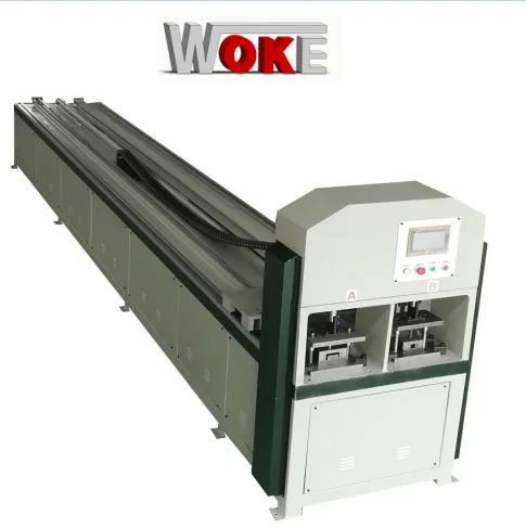 Hydraulic Automatic CNC Tube Punching Machine Pipe Punch Hole