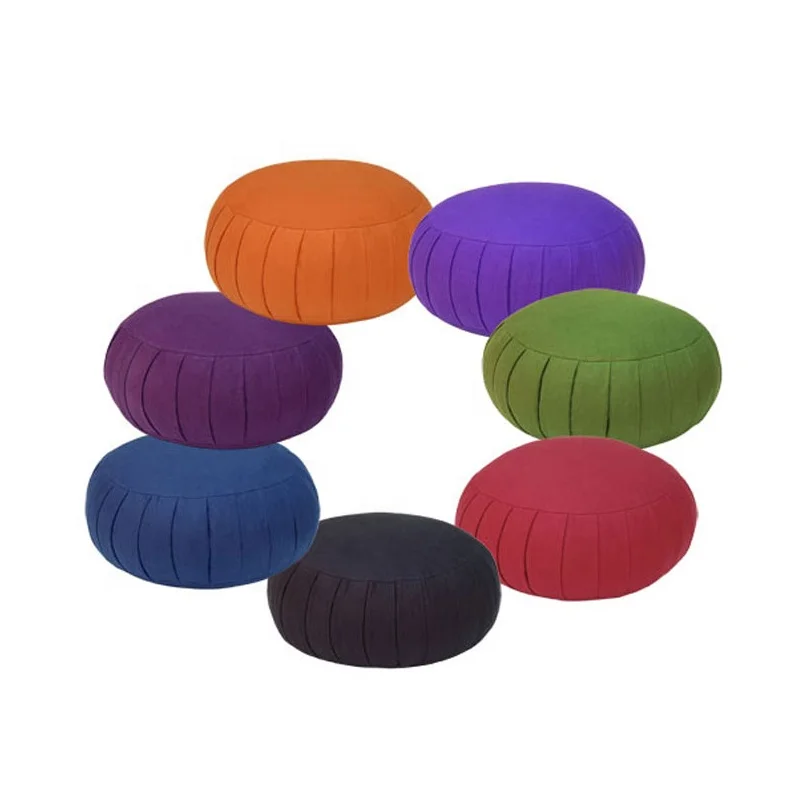 Coconut Fibre Linen Yoga Meditation Seat Zafu Zabuton Meditation Cushion