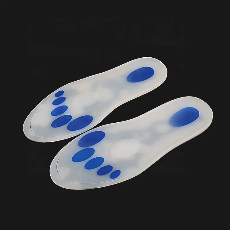 Gel Orthopedic Length Insole Full Length Sport Physical Therapy Heel Pain Relief Medical Silicone Insoles