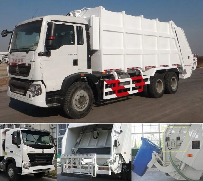  Китай Sinotruk Howo 20 куб. М компрессорный Мусоровоз тонн мусоровоз