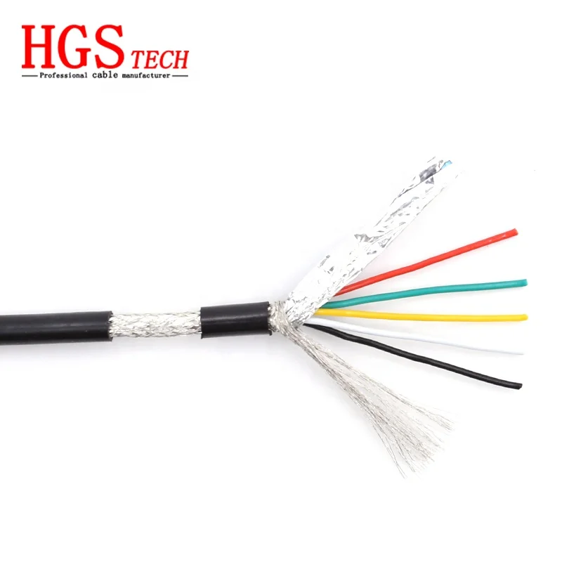 UL2464 2 мм 5 Core 300 V многожильный луженая медная плетеная проволока