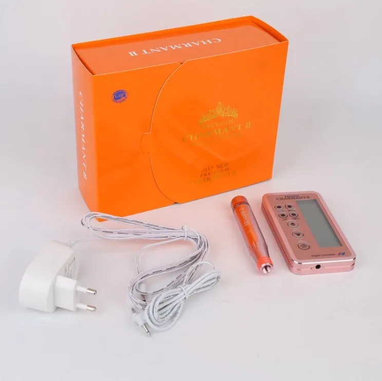 2020 NEW Permanent Digital Charmant Tattoo Makeup Tattoo Machine Pen for Golden Color permanent make up machine