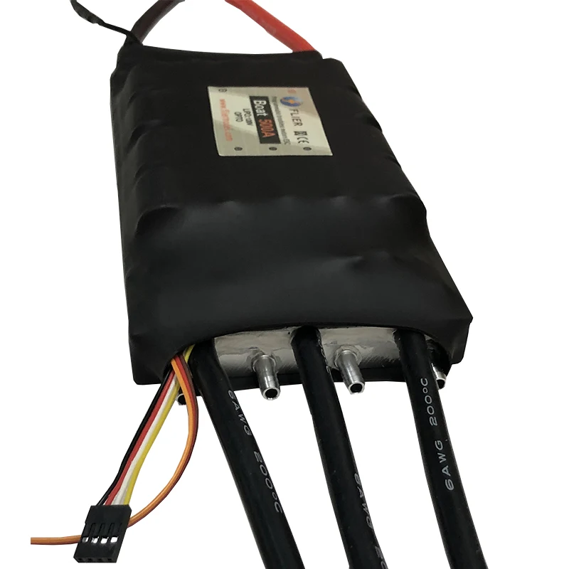HV 120V 500A brushless ESC For rc Boat underwater propulsor and water