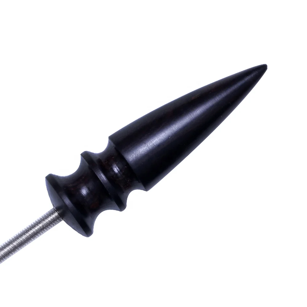 Sandalwood Spiral Stick Leathercraft Tool Leather Edge Burnisher