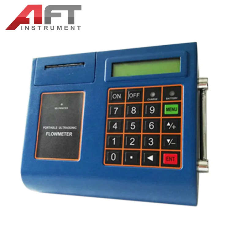 Портативный тип спиртовой воды морской воды ультразвуковой расходомер с принтером