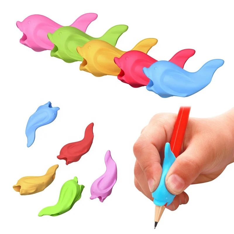 Cheap Pen Training Grip Holder Silicone Pencil Grip for Kids and Students