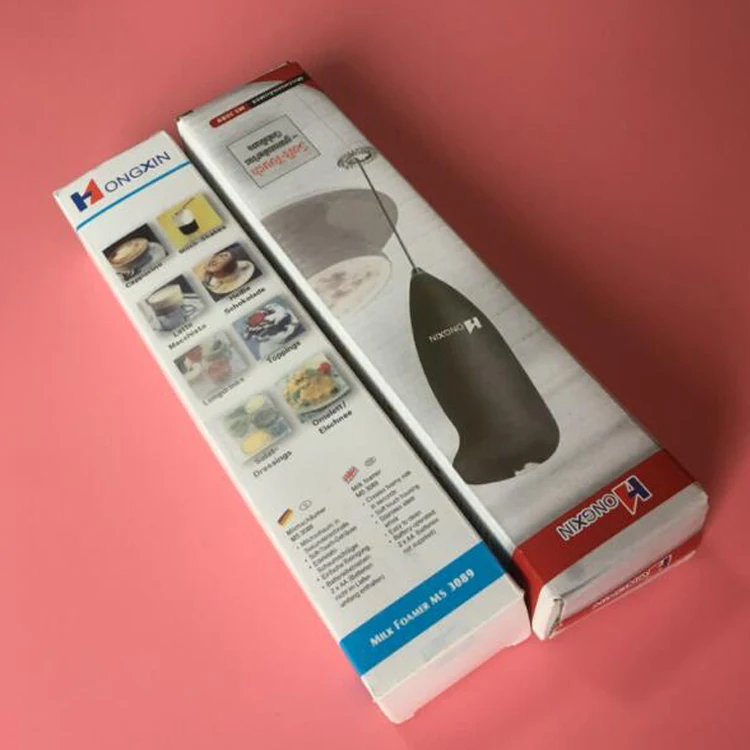 Cheap Wholesale Stainless Steel Battery Operated Electric Coffee Mixer Hand Milk Frother Blender