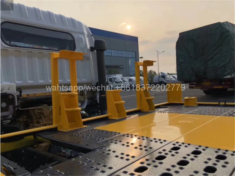 Китай, буксировочный грузовик, Прямая поставка, 4 тонны, 0 градусов, эвакуатор, наклонный лоток