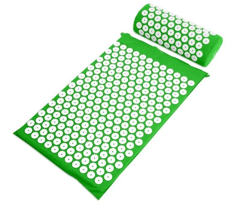 Acupressure Mat - Bed of Massage Pillow Pad - Body Massager Cushion for Back, Legs, Neck, Sciatica, Stress & Pain Relieve