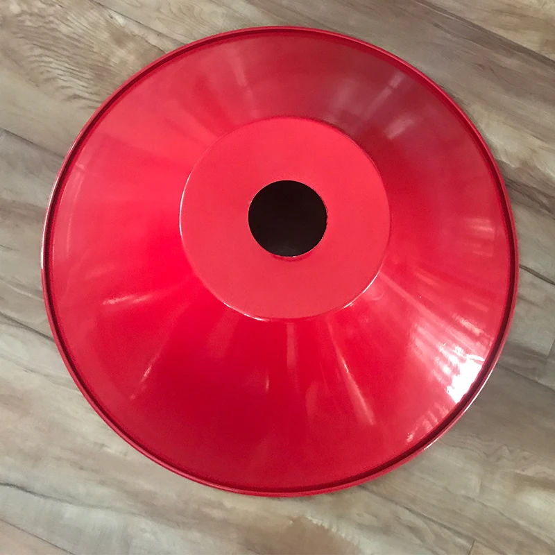 
Высокое качество алюминиевый матовый цветной абажур для высоких промышленных помещений, висящий свет подвесной светильник 