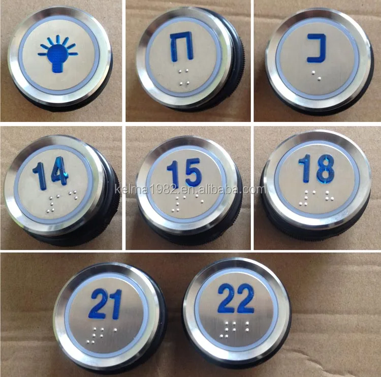 Elevator button,Round push button for elevator,elevator touch button ZL-22
