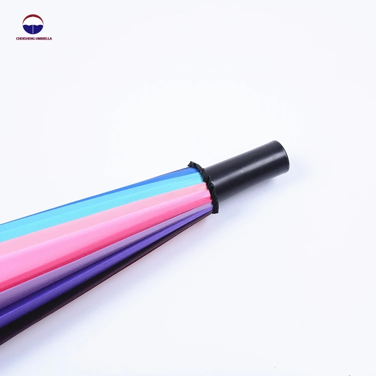 
New Long Handle Rainbow Golf Umbrella 