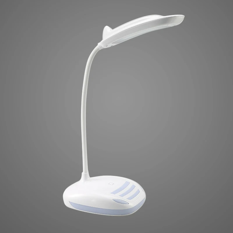 
Современный мини 5 в 1A Складная Светодиодная настольная лампа с USB зарядным портом 
