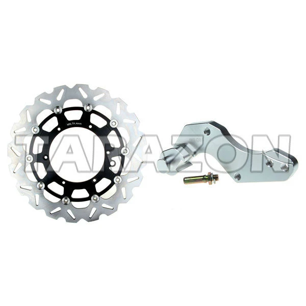 Oversize 320 мм плавающий диск с адаптером для MX велосипед