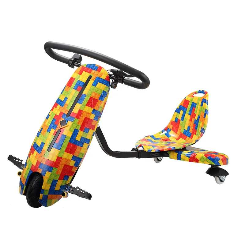 LED light Coolbaby Easy Power Rider 360 Kids Drift Scooter New Smart  Kids Electric Scooter