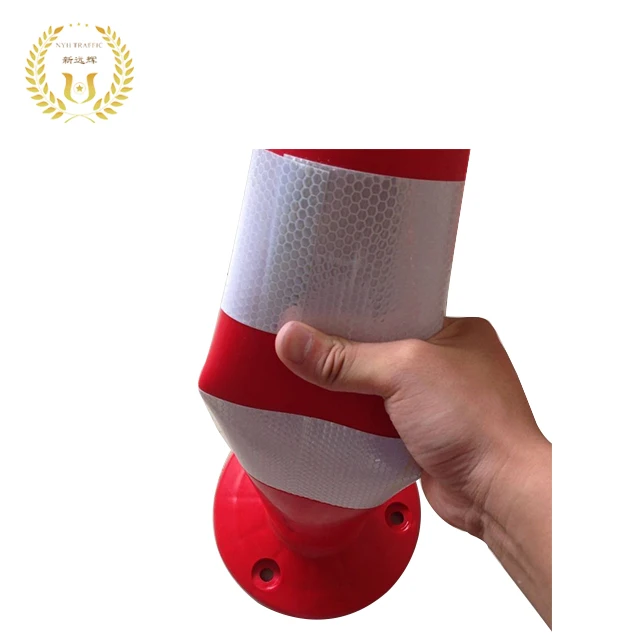 Traffic safety Warning Road Delineator Bollard Flexible and Reflective from Raw Material