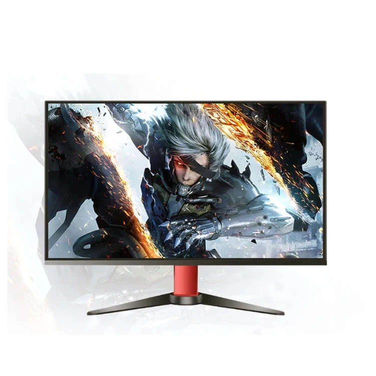 24 дюймов светодио дный светодиодный игровой монитор изогнутый компьютер 1080 P монитор 60 Гц белый цвет