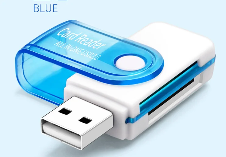 USB 2.0 All in one Multi Memory Card Reader for  memory card M2 MMC SDHC MS