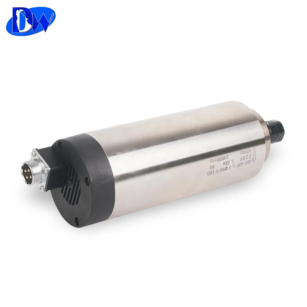24000rpm 0.8kw 220V high torque cnc drilling spindle