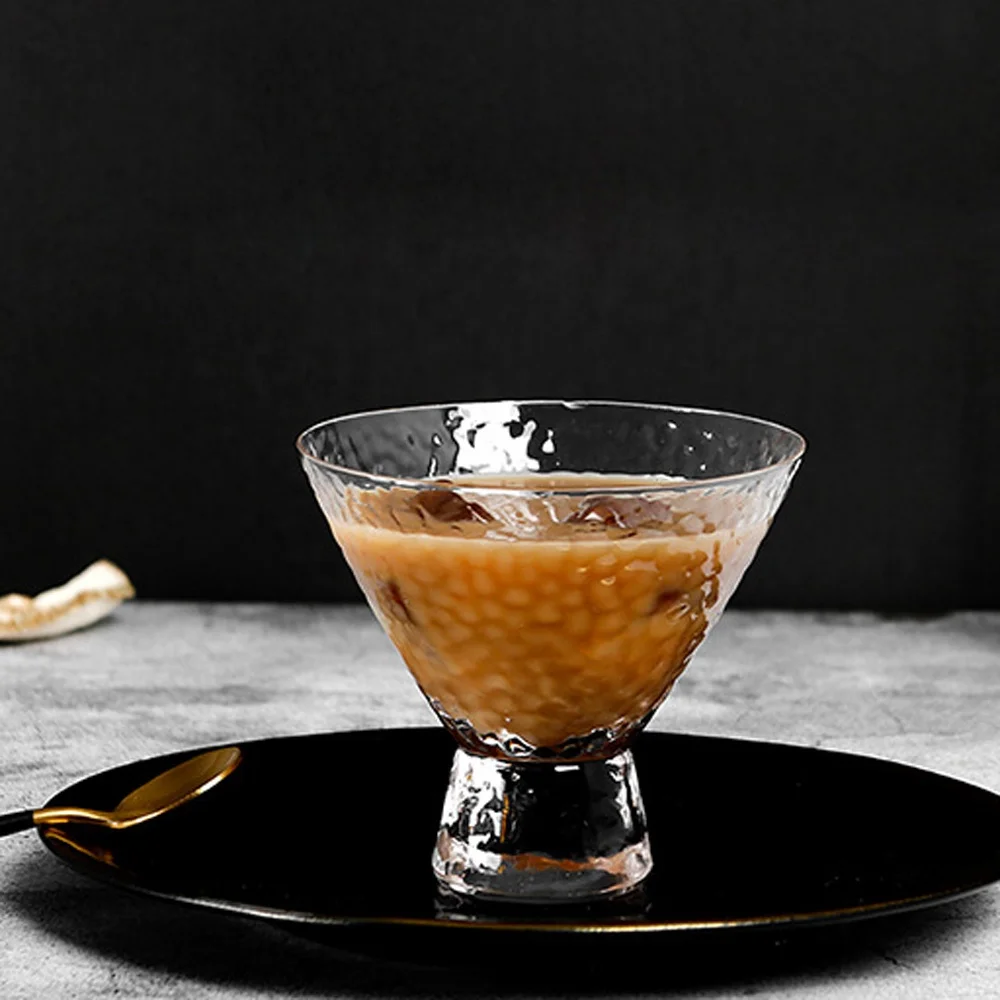 Household Glassware Luxury Handmade Drinking Cups Crystal Glasses Set of 7