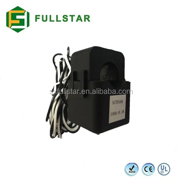 100:33. 3mA 200: 100mA 100: 1A split сердечника трансформатора тока