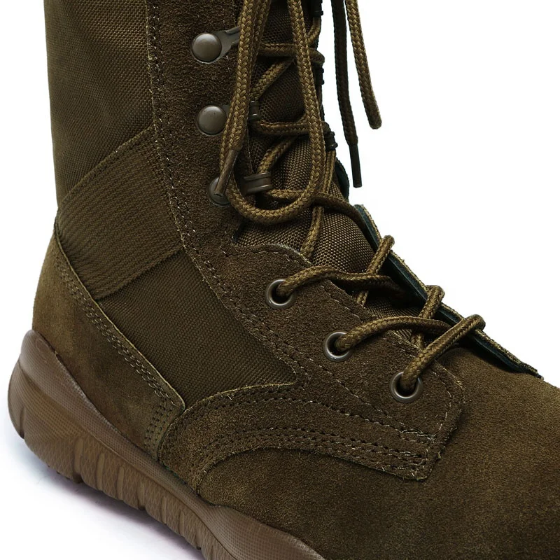 XINXING Factory Dark Khaki Ultra Light Tactical Boots EVA Light Outsole Boots