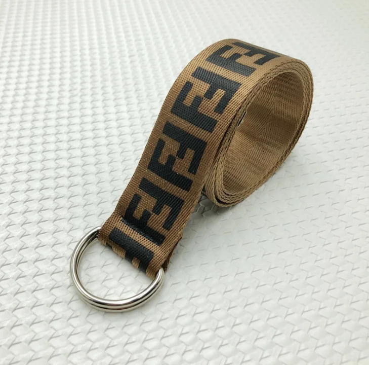 
Custom adjustable durable printing logo boy belt with high quality 