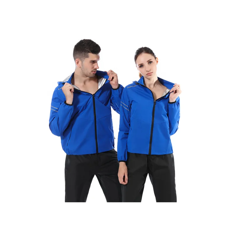 
Yisun Heavy Duty Sauna suit Exercise Gym Suit Fitness Weight Loss Anti-Rip with Hood Sweat Suit 