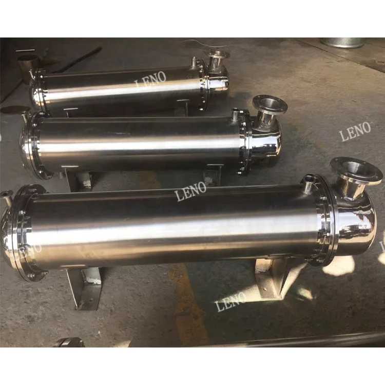 Factory Directly Sale Stainless steel shell and tube heat exchanger for chiller