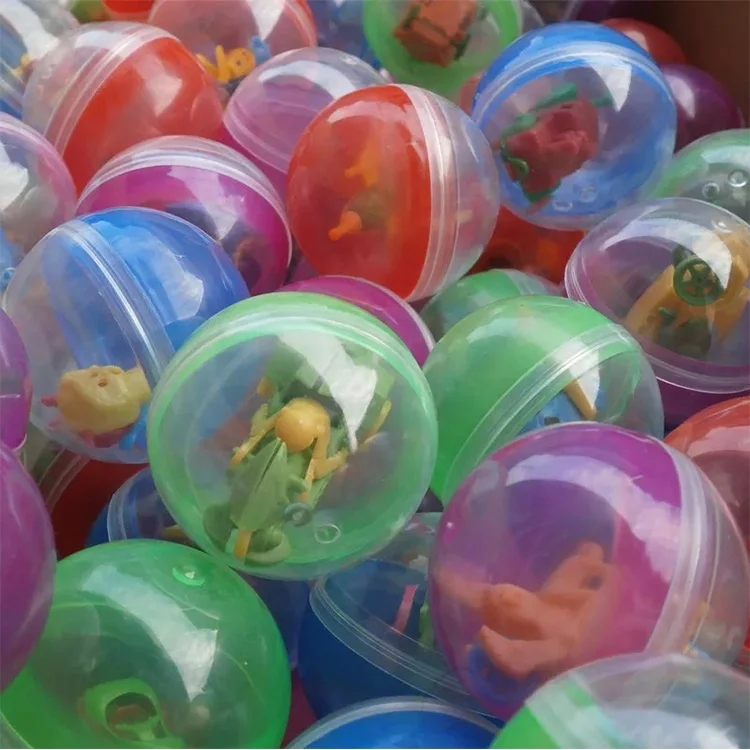 MIni Small Plastic Empty Capsules Ball Sticky Snake Toys Egg For Vending Machine