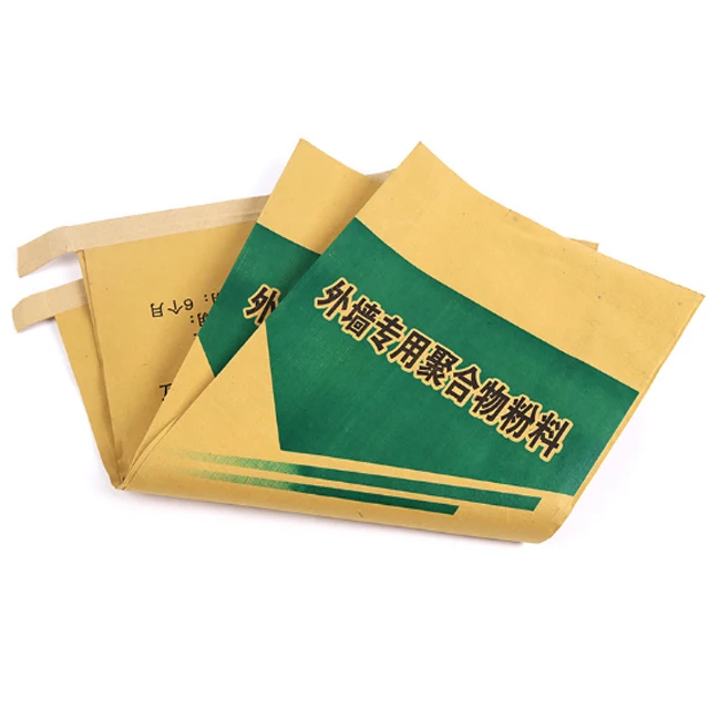 
Custom high quality pp pe kraft paper valve cement packaging bag 20kg 