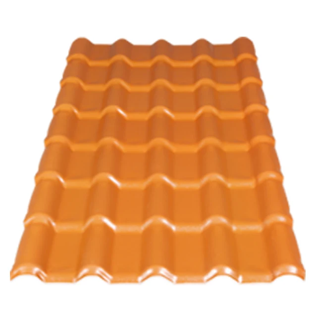 Upvc cambodia synthetic terracotta roof tile waterproofing roofing sheet