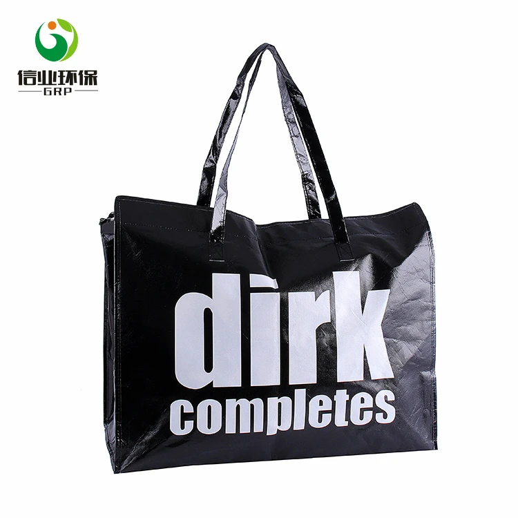 Пользовательские Оптовые нетканые молнии портативный spunbond сумка для покупок