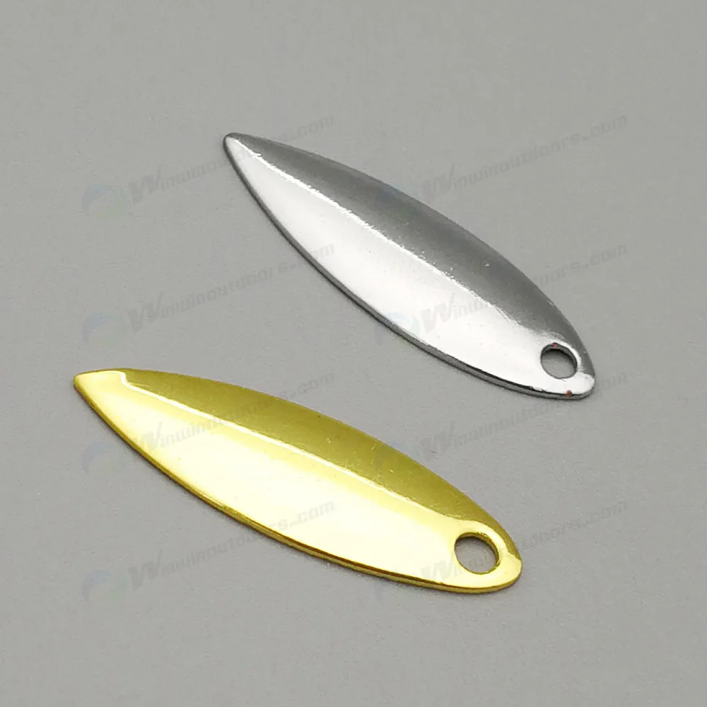 high quality types of mini spoon  ,all size and color customized brass fishing blade