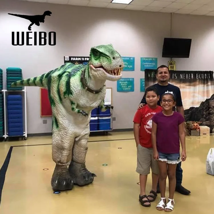 Animatronic adult raptor dinosaur costume for sale