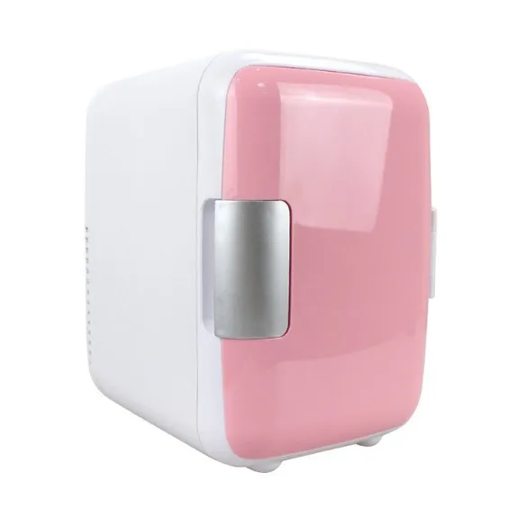 Mini Fridge For Cosmetics  Portable Cooler and Warmer Refrigerator Cosmetic Fridge 4L