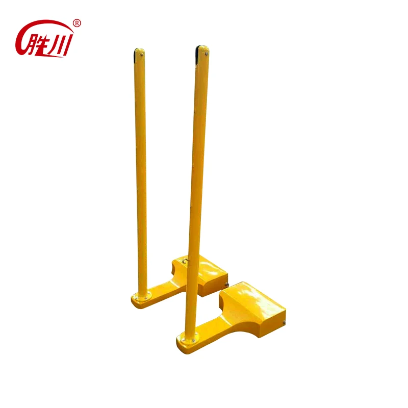 
Hot sell movable cast iron base badminton net pole 