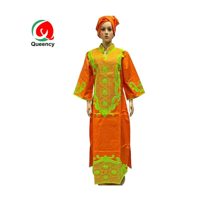 HD New Arrival Top Fashion African Bazin Clothes, Women Ankara traditional dress