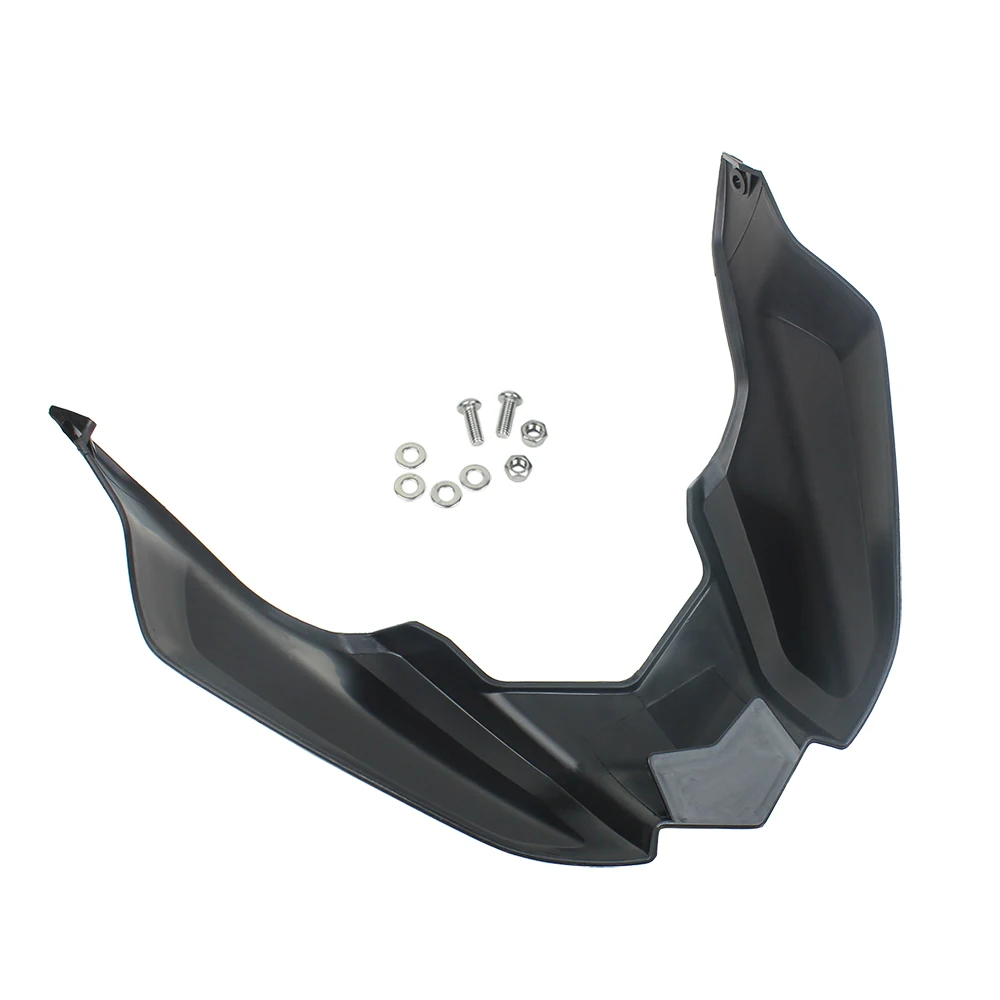 Подходит для F800GS F800 GS мотоцикл части черный Переднее Крыло клюв расширение Fender Extender колеса крышка капота 2008-2013