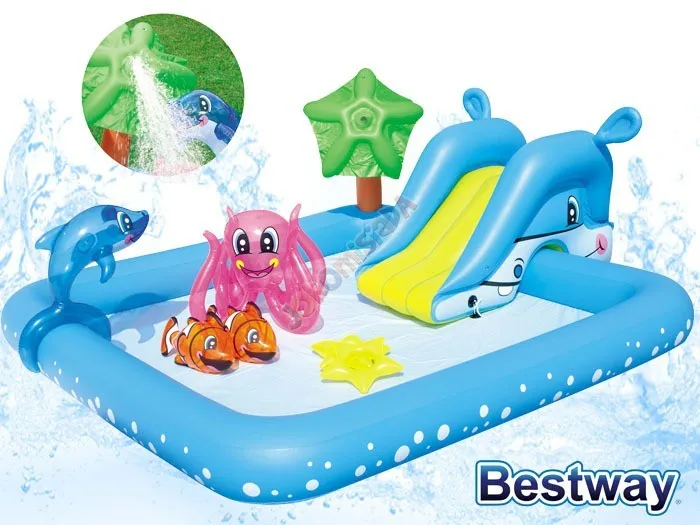 Bestway 53052 надувные детские игрушки для бассейна, фантастический аквариум, водная игра, бассейн, плавательный бассейн