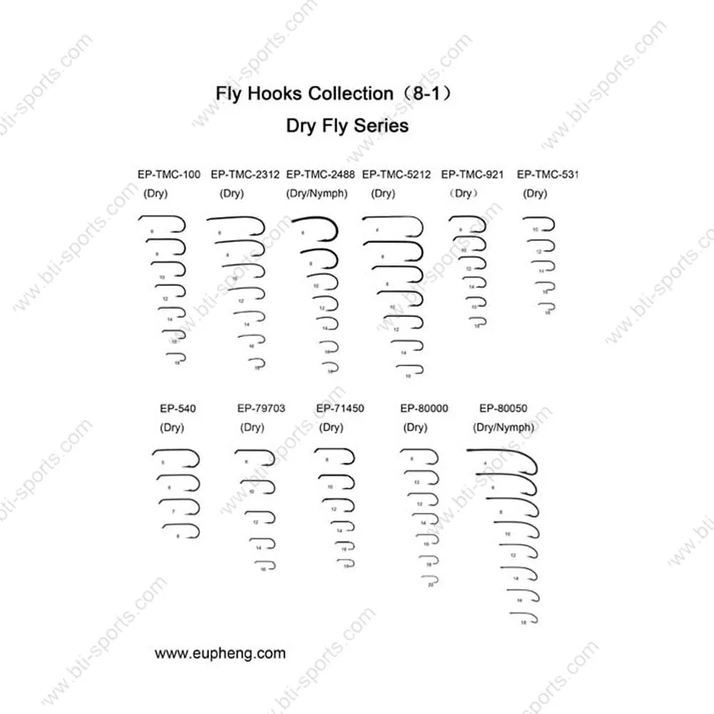 Most popular dry fly fishing hooks collection with best value and flexible MOQ(B15)