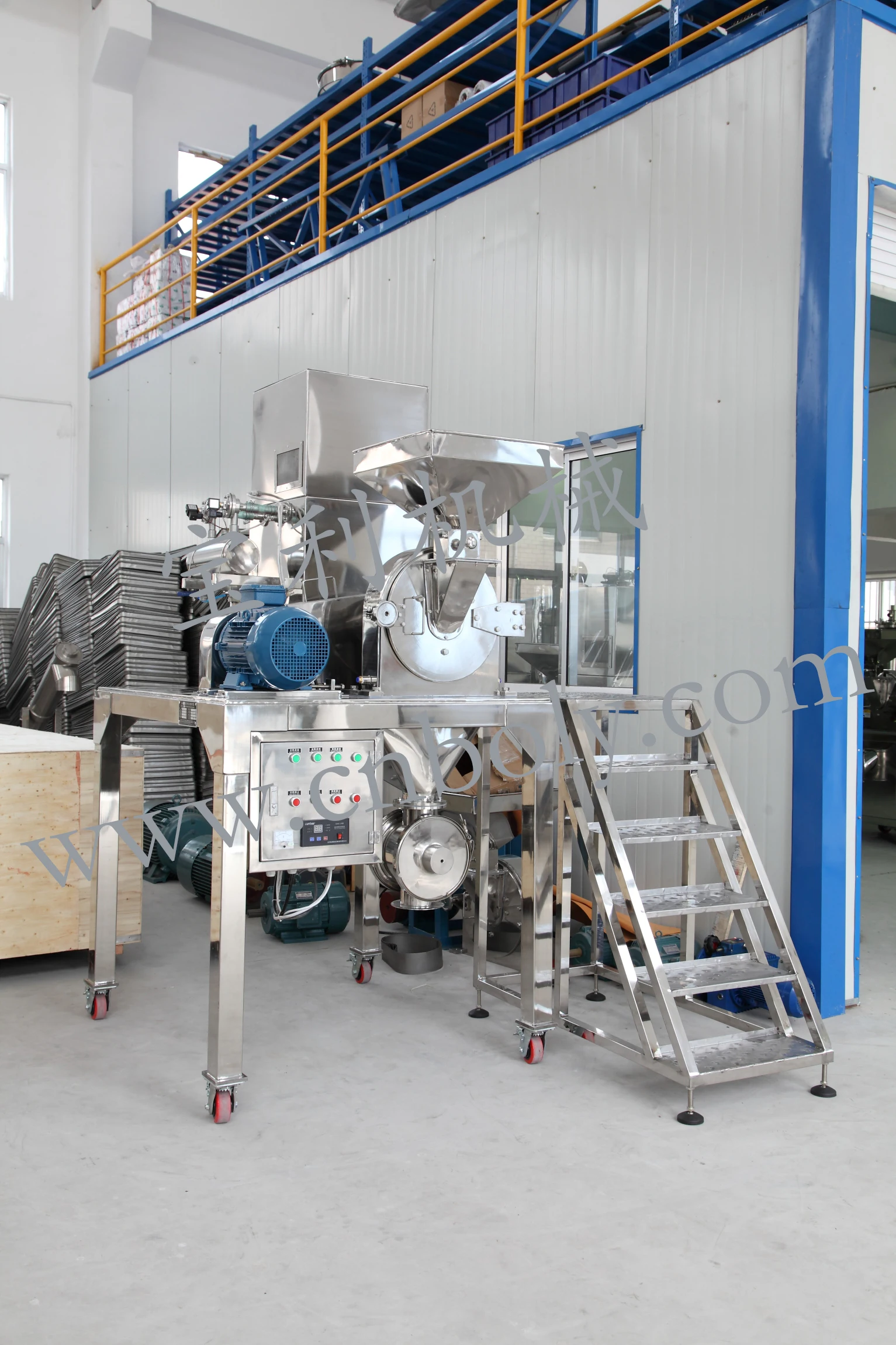 JB stainless steel mill for sugar & molinoper per zucchero with CE