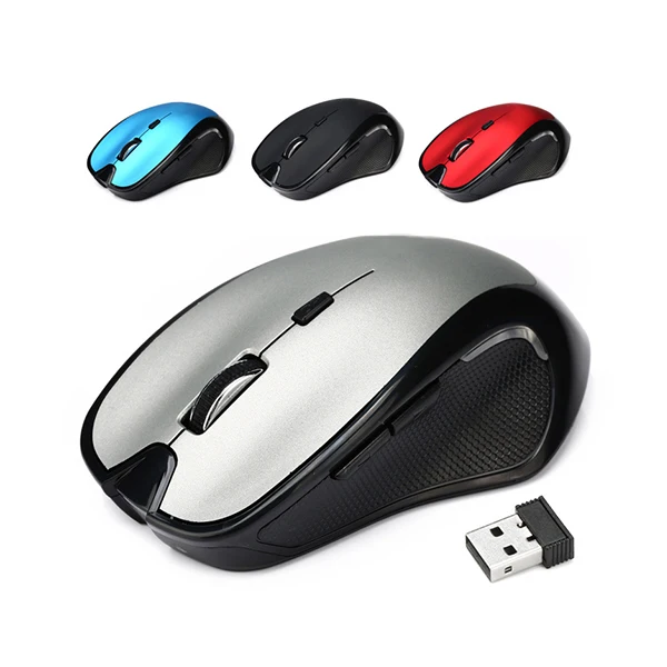 Удобная Эргономика 2,4 ГГц компьютерная беспроводная мышь