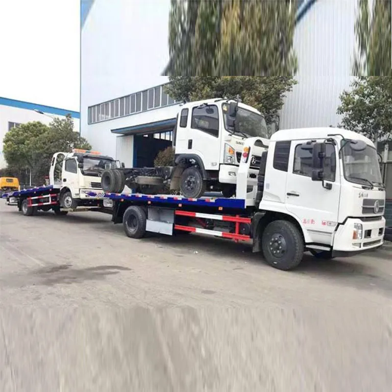 China rescue sliding platform road recovery light duty rotator wrecker towing truck for sale